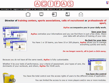 Tablet Screenshot of agifas.fr
